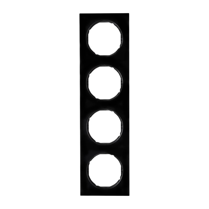 

10142245 Рамка R.3 Черный 4-постовая Berker, R.3 10142245