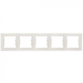 SDN5800947 Рамка Sedna бежевый 5-постовая Schneider Electric фото