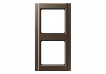 A582MO Рамка A 500 Мокко 2-постовая Jung фото
