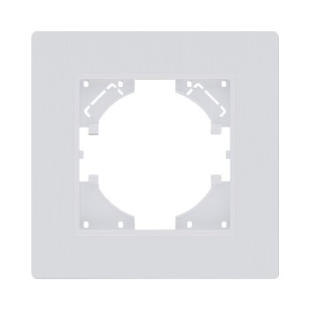 Рамка 1-кратная белый матовый Kollinger Eleganz Plex EP1WM фото