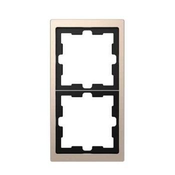 MTN4020-6551 Рамка D-Life Шампань 2-постовая Merten фото