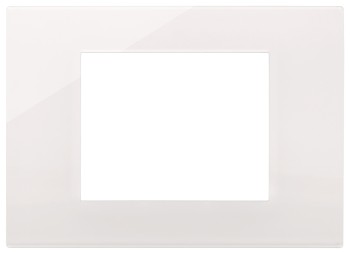 Рамка Reflex 3 модуля, белый глянцевый, пластмасса Vimar Linea 30653.40 фото