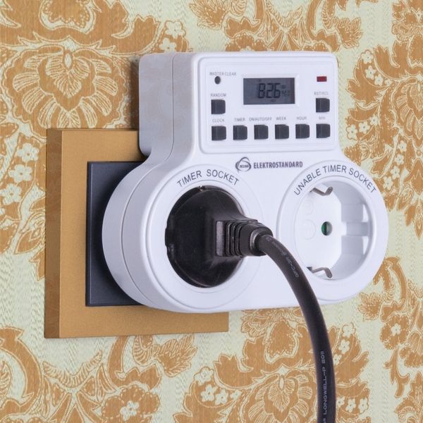 

Розетка TMH-E-5 16A x2 IP20 Белый Elektrostandard a026138, a026138