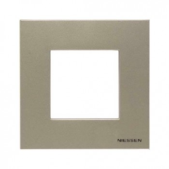 N2271 CV Рамка Zenit Шампань 1-постовая ABB фото