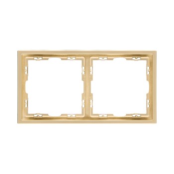 Рамка 2-кратная золотой Kollinger Eclipse EC2GD фото