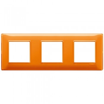 14644.48 Рамка Plana Оранжевый 6 модулей Vimar фото
