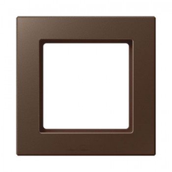 AC581MO Рамка A Creation Мокко 1-постовая Jung фото