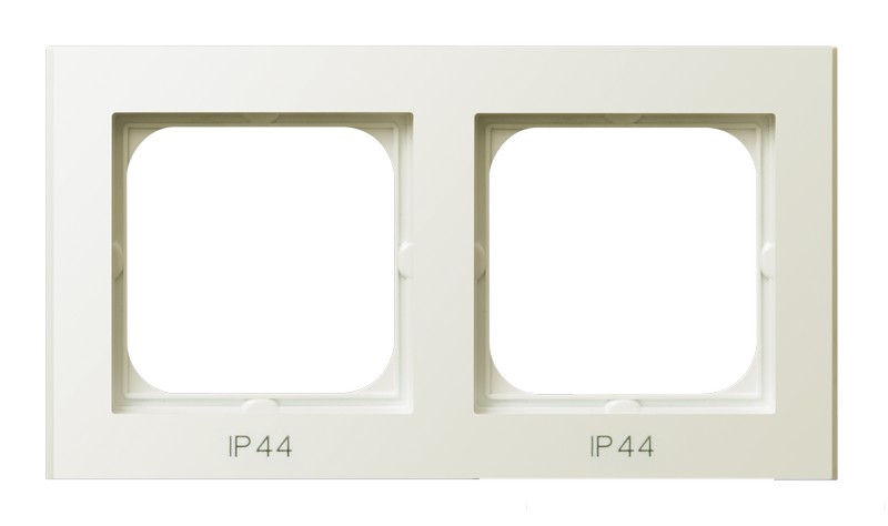 

RH-2R/27 Рамка Ospel Sonata Бежевый 2-постовая для выключатель IP-44, RH-2R/27
