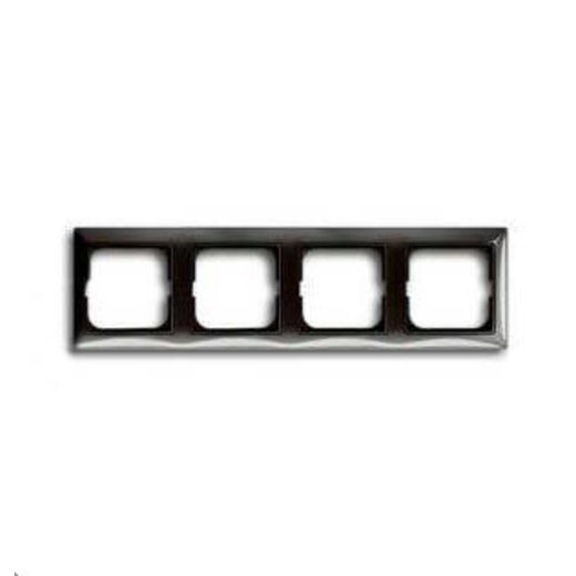 

2514-91-507 Рамка Basic 55 Entree-grey 4-постовая ABB, Basic 55 2514-91-507