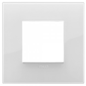 19642.66 Рамка Arke Classic ледяной блеск 2 модуля Vimar фото