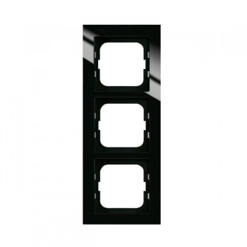 1723-281 Рамка Axcent Черный 3-постовая ABB фото