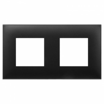 Рамка ARTLEBEDEV Черный матовый 4 модуля DKC Avanti 4412904 фото