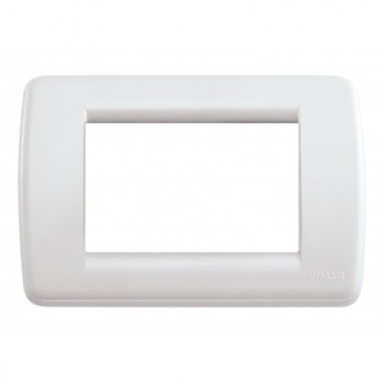 16763.04 Рамка Idea Rondo Белый 3-модульная Vimar фото