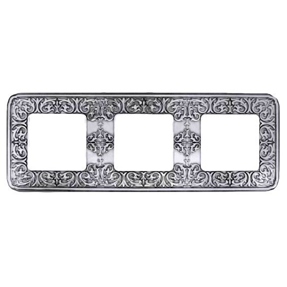 

FD01373CB Рамка Emporio Bright chrome 3-постовая Fede, Emporio FD01373CB