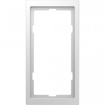 MTN4025-6535 Рамка D-Life Белый лотос 2-постовая Merten фото