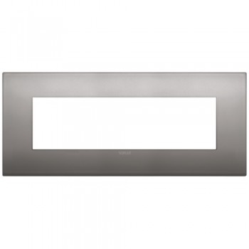 19657.10 Рамка Arke Classic Никель черный 7 модулей Vimar фото