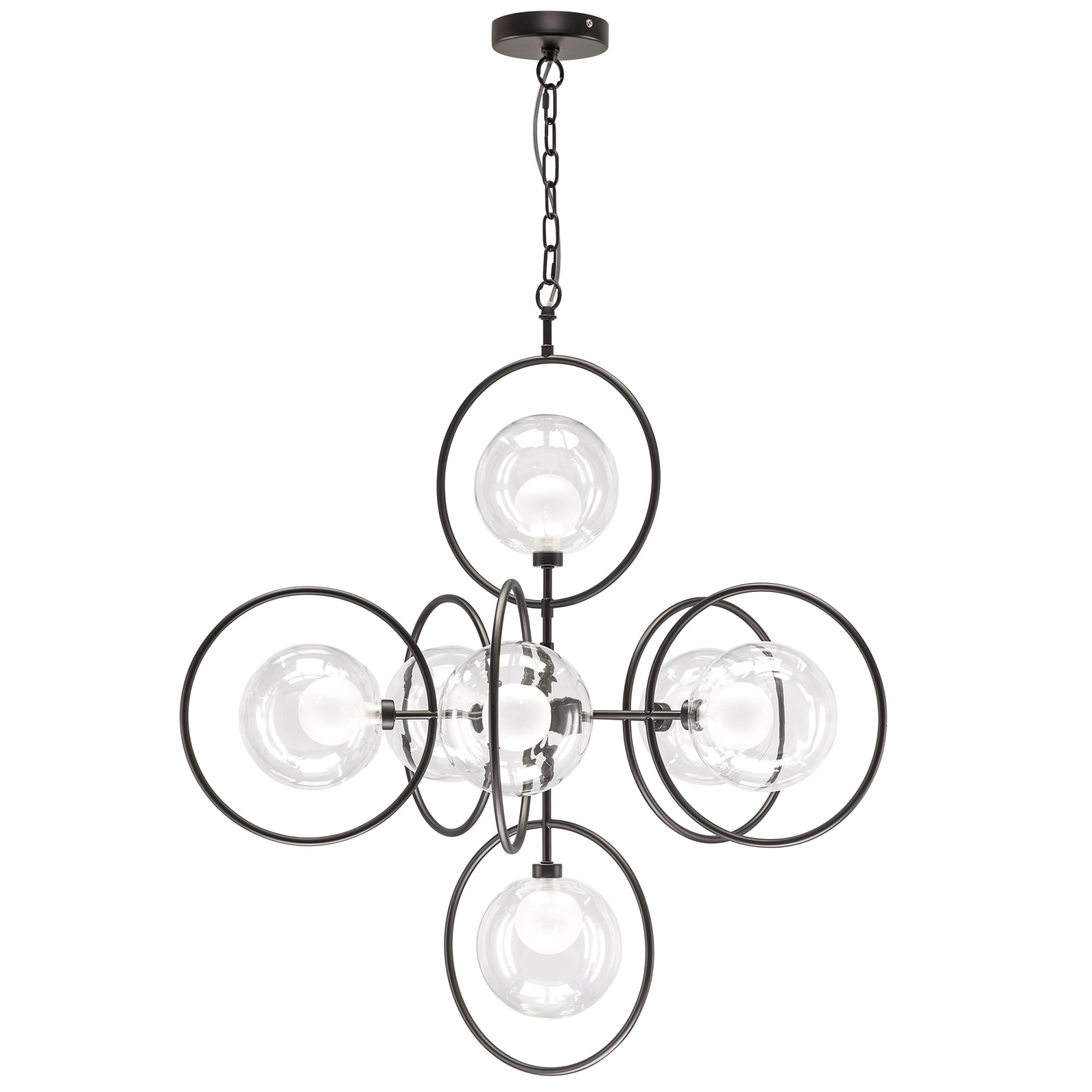 

Люстра подвесная Lightstar Alfa 745077, Хром, Alfa 745077