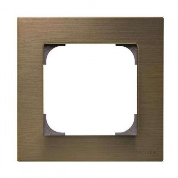 Рамка одинарная, античная латунь ABB Sky 8571 OE (2CLA857100A1201) фото