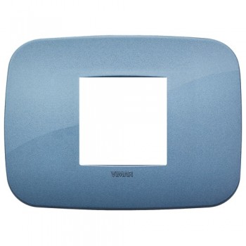 19682.86 Рамка Arke Round Синий 2 модуля Vimar фото