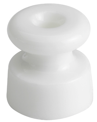 

30913050 Изолятор 19x20 mm, белый, пластик (упак. 25шт) Fontini, Garby 30913050