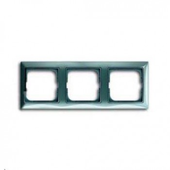 2513-98-507 Рамка Basic 55 Bistro-blue 3-постовая ABB фото