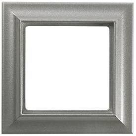 EPS481AL Рамка ECO Profi Standart Алюминий 1-постовая Jung фото