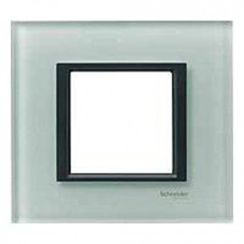 Рамка 1-постовая, матовое стекло Schneider Electric Unica Class MGU68.002.7C3 фото