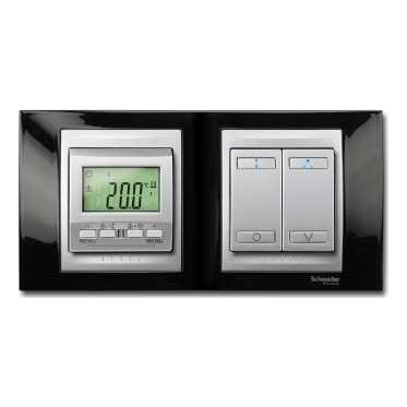 

MGU5.534.30 Терморегулятор KNX с дисплеем, алюминий Schneider Electric, Unica Class MGU5.534.30