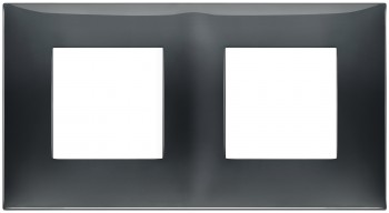 09664.03 Накладка Neve up на 4 модуля (2+2), ардезия  Vimar фото