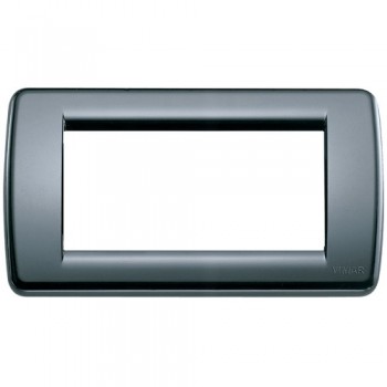 16764.15 Рамка Idea Rondo Серый графит 4 модуля Vimar фото