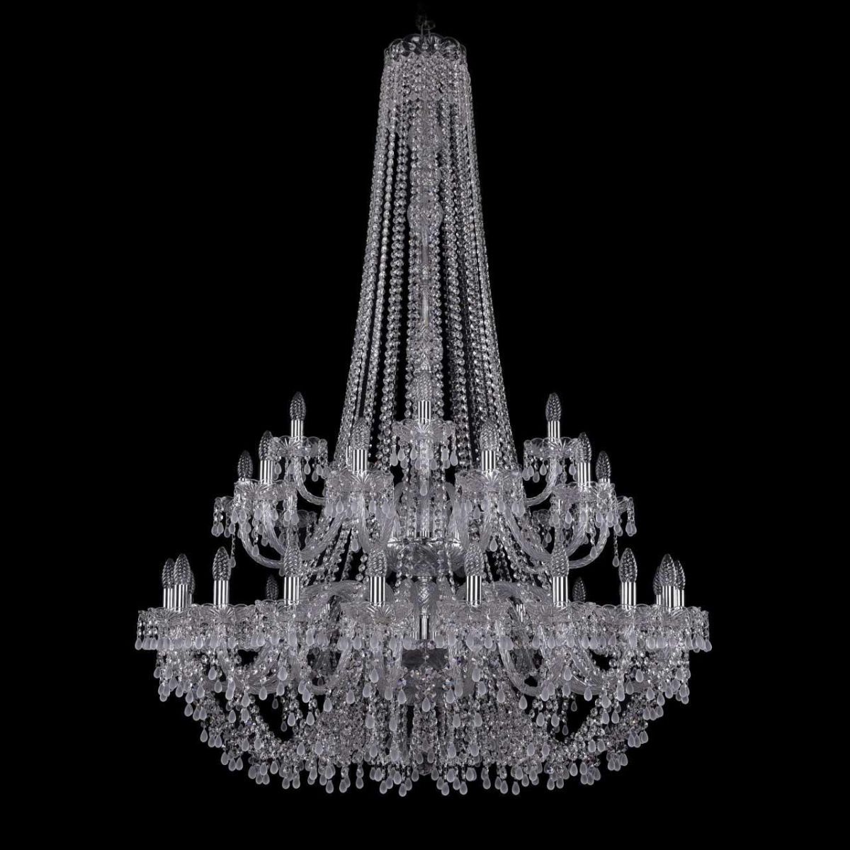 

Подвесная люстра Bohemia Ivele 1410/20+10+5/400/h-160/2d/Ni/V0300, Белый, 1410 Nickel 1410/20+10+5/400/h-160/2d/Ni/V0300