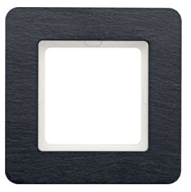 10116030 Рамка Q.7 Натуральный сланец 1-постовая Berker фото
