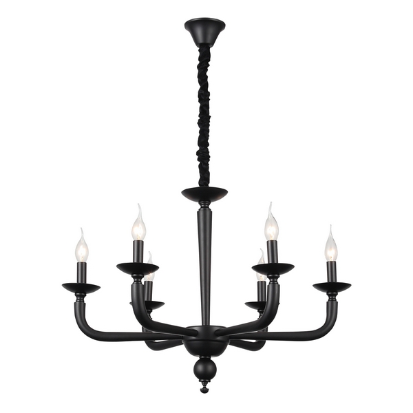 

Подвесная люстра Forteza SL1114.403.06 ST Luce, Чёрный, Forteza SL1114.403.06