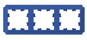 3-постовая рамка аквамарин Systeme Electric (Schneider Electric) AtlasDesign Antique ATN101103 фото