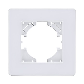 Рамка 1-кратная белый Kollinger Eleganz Acryl EA1WH фото