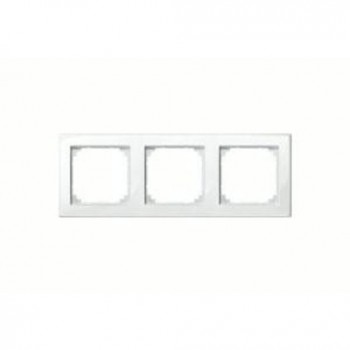 MTN478319 Рамка M-Smart Белый 3-постовая Merten фото