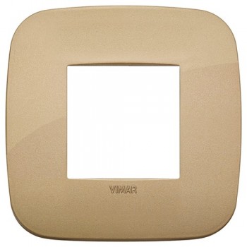 19672.88 Рамка Arke Round Античное золото 2 модуля Vimar фото