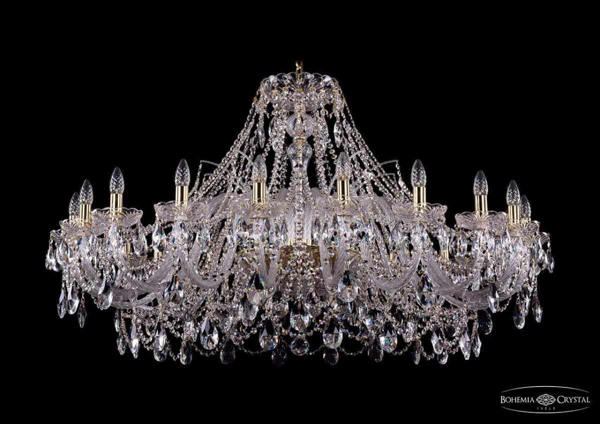 

Подвесная люстра Bohemia Ivele 1411/20/460/G, Золотой, 1411 1411/20/460/G
