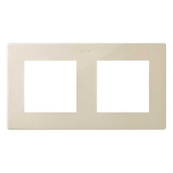 2400620-034 Рамка на 2 поста, шампань Simon 24 фото