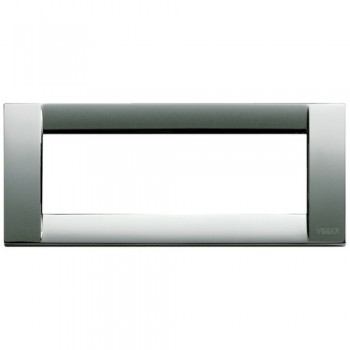 16736.36 Рамка Idea Classica Хром 6 модулей Vimar фото