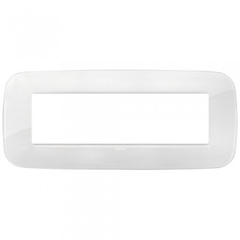 19687.66 Рамка Arke Round Ледяной 7 модулей Vimar фото