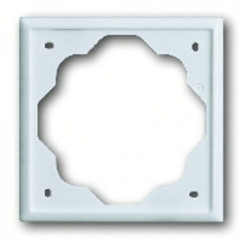 1754-0-4222 Рамка Impuls Альпийский белый 1-постовая ABB фото