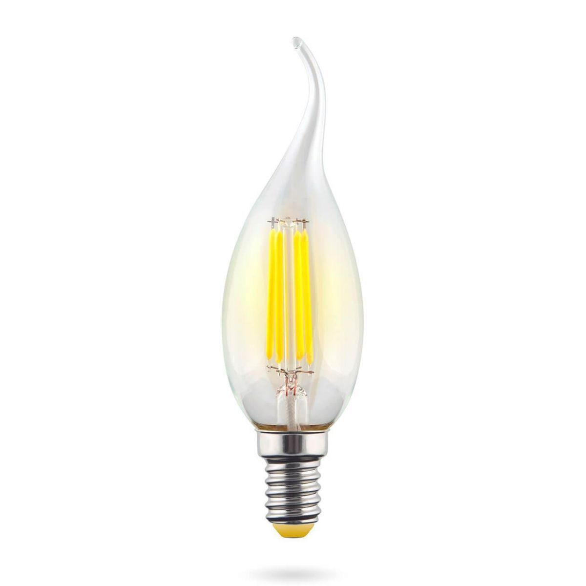 

Лампа светодиодная E14 6W 4000К прозрачная VG10-CW1E14cold6W-F 7018, Прозрачный, Crystal 7018