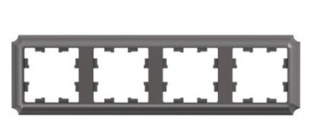 4-постовая рамка мокко Systeme Electric (Schneider Electric) AtlasDesign Antique ATN100604 фото