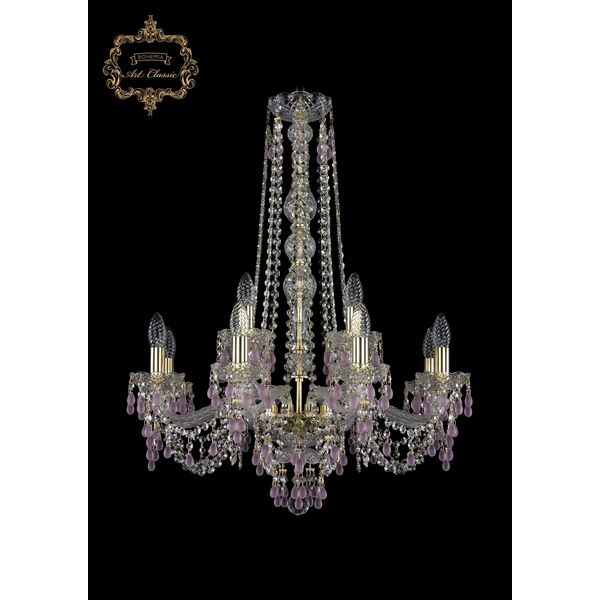 

Подвесная люстра ноя.24 11.24.8+4.220.h-77.Gd.V7010 Art Classic, Прозрачный, ноя.24 11.24.8+4.220.h-77.Gd.V7010