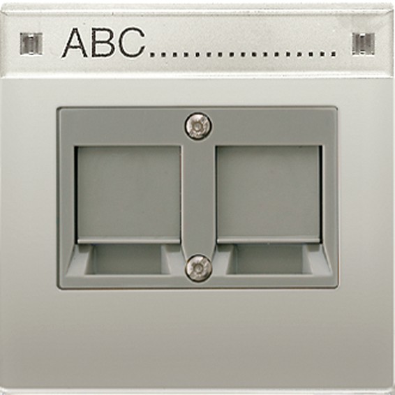 

AL2969-2NWEAN Крышка для штекера AMP Jung LS серия, LS ZERO AL2969-2NWEAN
