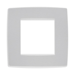 09642.11 Накладка Neve up на 2 модуля серебро матовое  Vimar фото