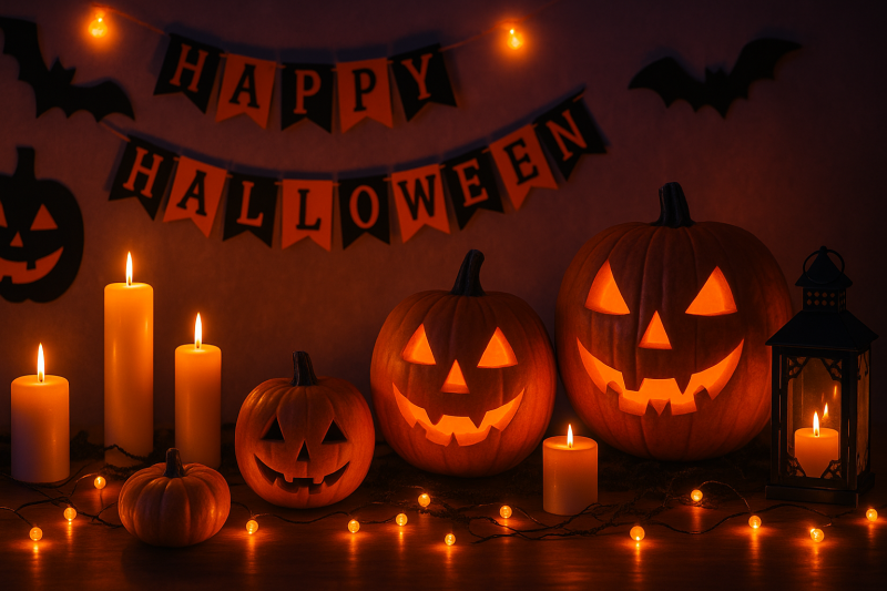 Хэллоуин дома: 9 идей подсветки и готовые решения из магазина, чтобы за вечер сделать «вау»-атмосферу