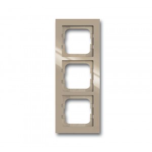 Рамка 3-постовая, Maison-beige ABB Axcent 1723-299-500 фото