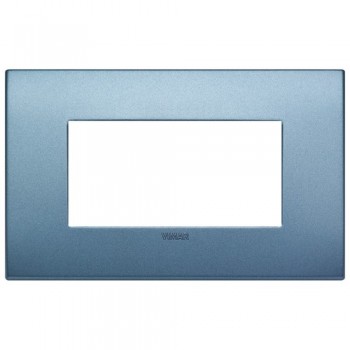 19654.76 Рамка Arke Classic Синий матовая 4 модуля Vimar фото